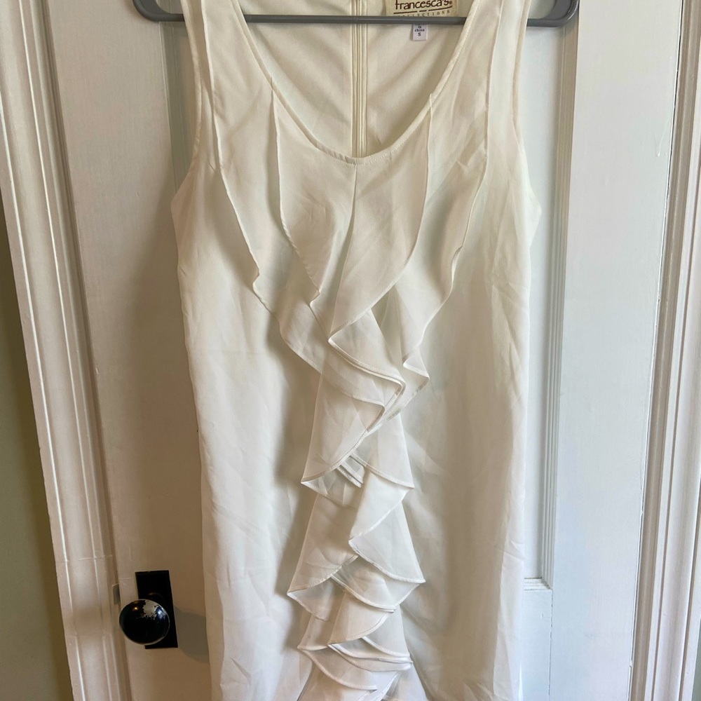 Francesca’s White Dress